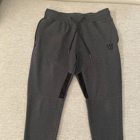 Zenwill Tapered Men's Gym Joggers Fitness Pants Slim Fit Medium - Picture 9 of 12